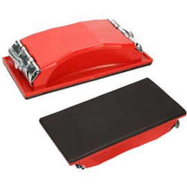 KOTARBAU® Hand Sander 85 x 165 mm Plastic Sanding Block with Metal Clamping Device for Sandpaper