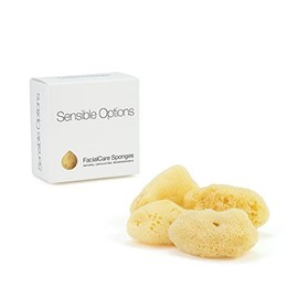 FacialCare Exfoliating Sponge, for A Deep Down Facial Scrub. Natural, Hypoallergenic, Zero Waste. Premium Quality Mediterranean Sea Sponges.