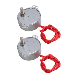 CNBTR 2Pcs AC 24V Non-Directional Synchronous Motor 4-5rpm for Electric Fans