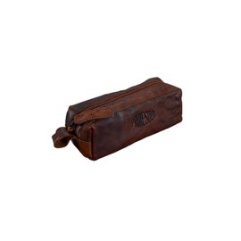 Pride and Soul Cowhide Pencil Case Chestnut