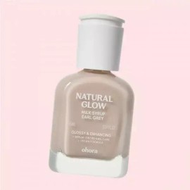Ohora 오호라 내추럴 글로우 밀크시럽 네일 강화제 얼그레이 4761541 Ohora Natural Glow Milk Syrup Nail Strengthener Earl Grey [Authenticity guaranteed, 15ml x 1 piece 4761541]