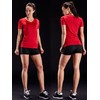 NELEUS Women's 3 Pack V Neck Workout Clothes Compression Running
