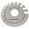 Stainless Steel SWG Wire Gauge Measure Wire Thickness & Sheet