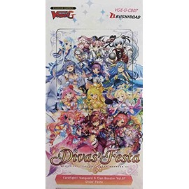 Cardfight Vanguard VGE-G-CB07 G-Divas Festa Clan Booster Display, Multi Colour