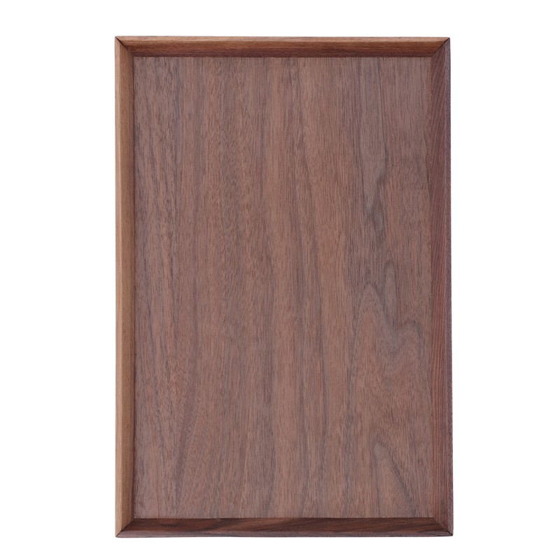Walnut Wooden Tray Rectangle Serving Tray Tenon Structure Chinese For