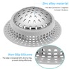 Aluvor Shower Drain Hair Catcher, Shower Drain Cover, Bathtub Drain