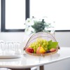 Housoutil Fruit Basket with Fly Protection, 2 Pieces Covers for