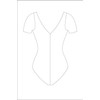 Wear Moi Pirouette - Maillot de microfibra de elastano para