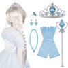 Vicloon Vicloon ELSA Eisprinzessin Set of 9,ELSA Handschuhe,Upgrade Prinzessin Tiara