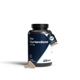 GOaktiv Organic Milk Thistle Capsules - 900 mg Silymarin per Dose - High-Quality Herbal Supplement for Conscious Nutrition - Vegan & No Additives - Practical Use in Everyday Use - 180 Capsules