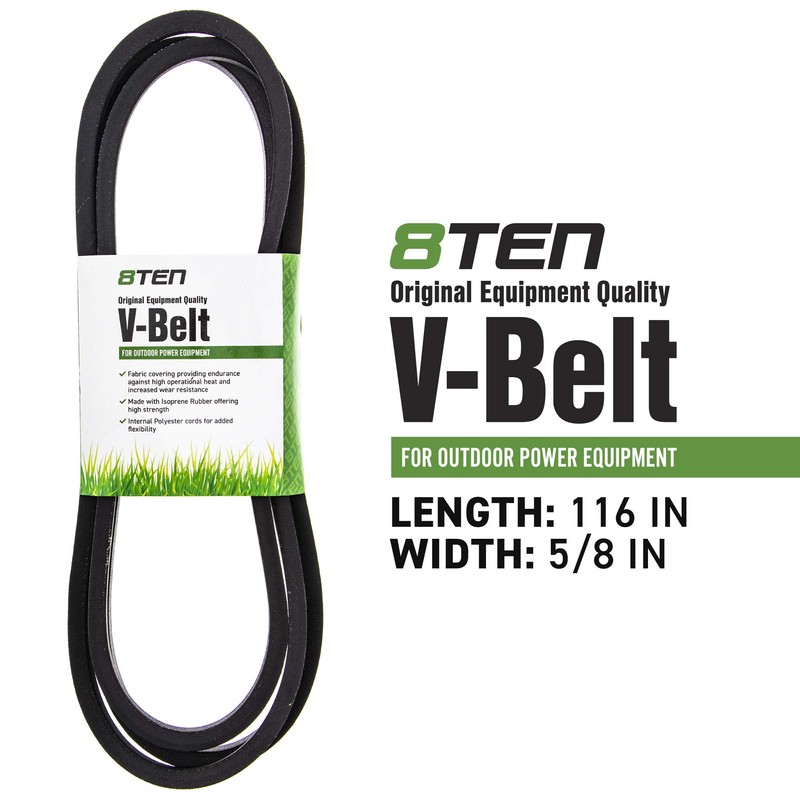 8TEN Belt for Exmark Lazer Z AC AS LC 103-4014