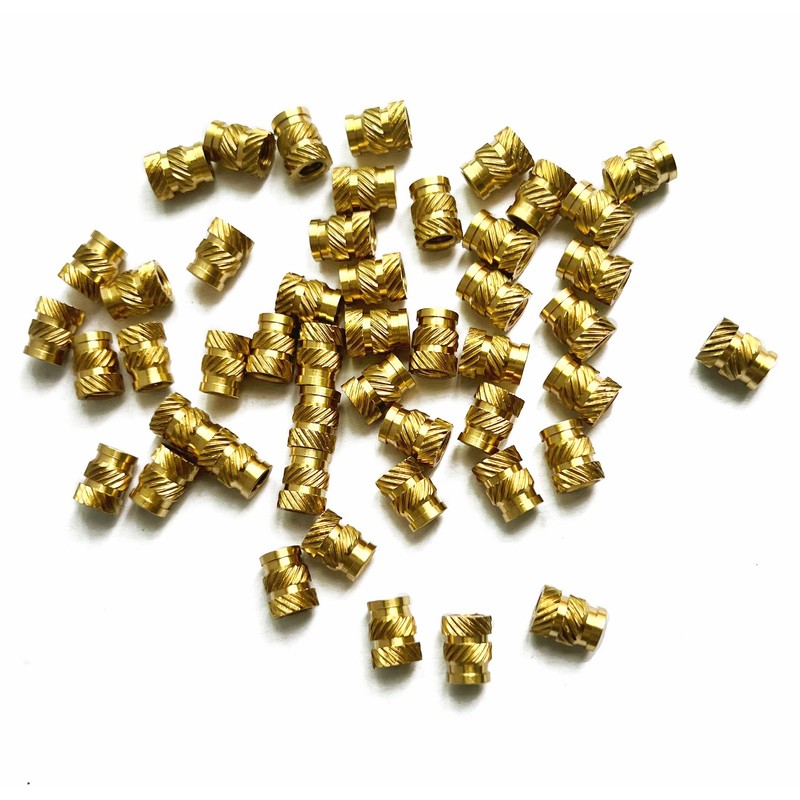 ShineNow Threaded Heat-set Inserts Brass for Printed Plastic Parts M4