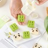 SOGIBUR Panda Mooncake Mold,Cookie Stamps Hand-pressed Mold, Mooncake Pastry Press