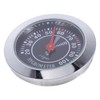 Kisangel Hygrometer Hydrometer Humidity Meter Humidor Humidity Gauge Alloy Stainless