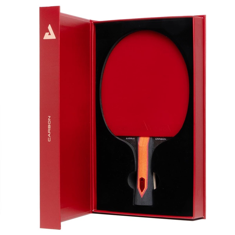 JOOLA Red Carbon X Table Tennis Bat - High-End Table