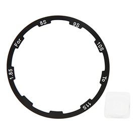 Vbestlife Spacer Washer for Flywheel Cassette, 1.85mm Freewheel Hub Spacer - Bicycle Bottom Bracket Axle Washer Gasket for Mountain Bike Road Bike