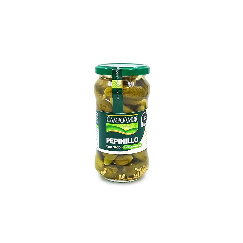 CAMPOAMOR PEPINILLO ESPECIADO DE 345g, 345 gramo, 1