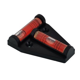 4 magnetic function T-shaped mini level platforms can be used with a small level and a horizontal bubble bead (black(red))