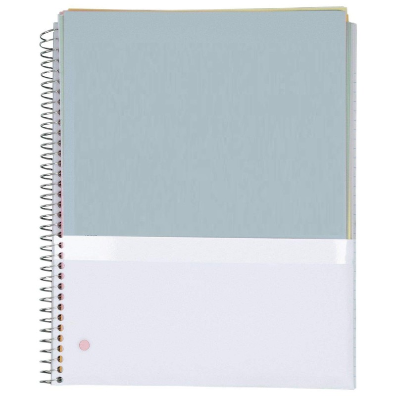 Five Star Spiral Notebook, 1 Subject, 100 Sheets, College Ruled,