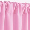 Hiasan Pink Backdrop Curtains for Parties, Polyester Photography Backdrop Drapes
