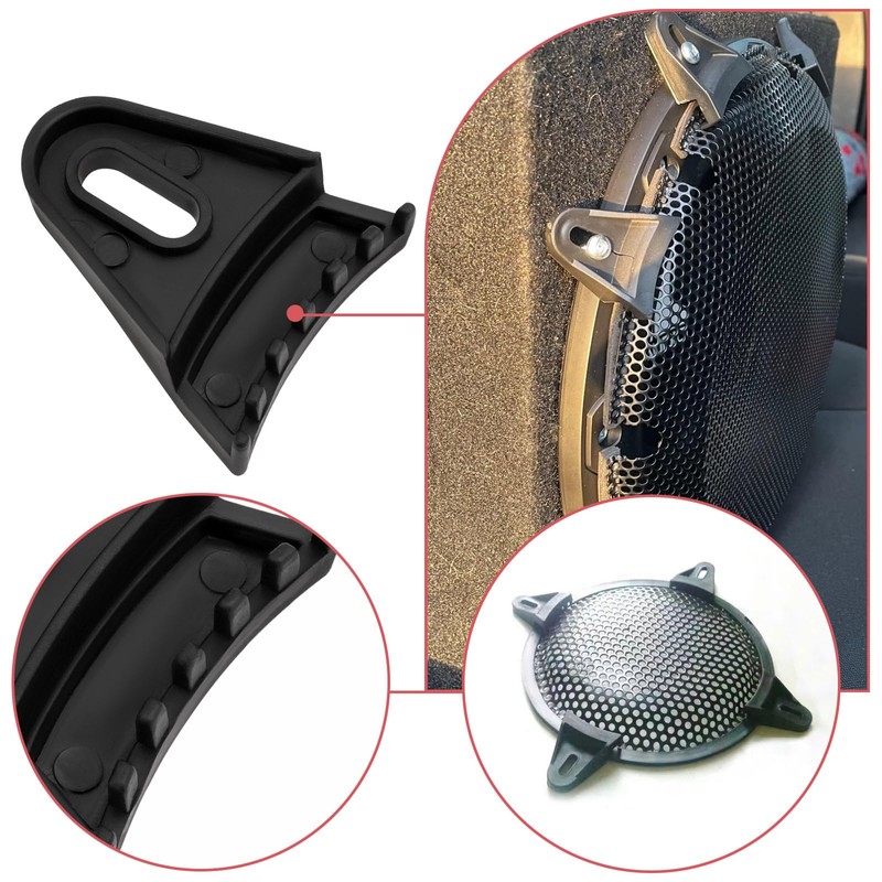 Create idea Pack of 8 Car Subwoofer Speaker Grill Clips