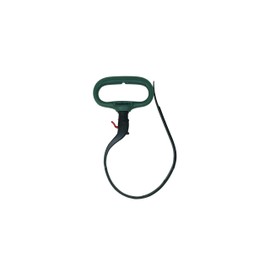 Southwire - 58973440 CLPT04GR 4-Inch Adjustable Heavy Duty Clamp Tie w/Rotating Handle, Reusable Zip Down Cable, Green