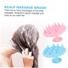 Minkissy 2pcs Scalp Massaging Combs Gentle Hair Washing Tools for