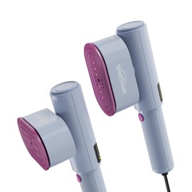 Westswan Wrinkle-Free Travel Companion Rotating Iron Plate Garment Steamer, Portable & Lightweight for Home & Travel