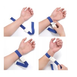 Torniquete Ligadura Elástico Ajustable Hebilla Liberación