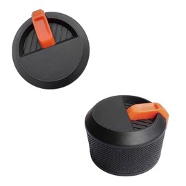 Replacement Control Knobs for Blackstone Griddle 1666 1517 1554 1825 1836, Orange ABS Heat Resistant Knobs for 17" 22" 28" 36" Gas Grill (2 pcs)