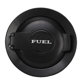 Fuel Filler Cap Matte Black 68250120AA Gas Door Cap Replacement for Dodge Challenger 2008‑2019