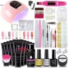 Kit Polygels Para Extensión De Uñas, Kit De Esmaltes De