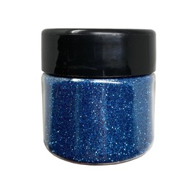 DIY Kit Creations: Biodegradable Metallic Deep Sea Blue Ultra-Fine Cosmetic Grade Glitter 0.75 oz jar - Vegan & Made in The USA