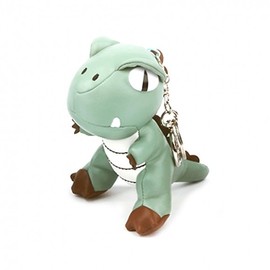 Goraesil Leather Dino Keyring Mint