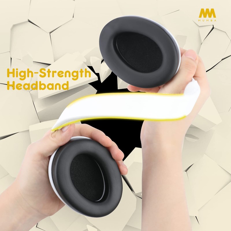 MUMBA Soundproof Earmuffs for Babies, Noise Reduction, Sound Insulation, Hearing