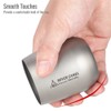 120ml Ultralight Titanium Double Wall Insulated Water Cup Tea Cup