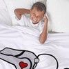 CafePress Heart Whistle Throw Blanket Super Soft Fleece Plush Throw