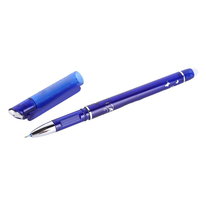 24PCS Erasable Ink Pen Make Mistakes Disappear Blue Erasable Pens