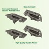 omoZone 4pcs Interior Door Handle Front/Rear Left and Right Side