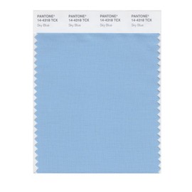 PANTONE Smart 14-4318X Color Swatch Card, Sky Blue