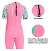 Kids Wetsuit Shorty Suits Girls 2.5mm Neoprene Swimsuit UV Protection