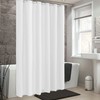 ALYVIA SPRING Short Shower Curtain Liner Fabric Waterproof - 72"