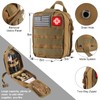 Survival Kit and First Aid Kit, 142Pcs Professional Survival Gear