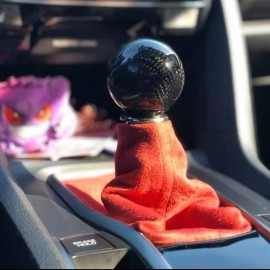 Dboy Shiftz Shift Boot Suede Alcantara Exact fit for Honda 10th gen Civic manual - Red