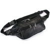 Real Soft Leather Bum Bag, Money Waist Belt Bag, for