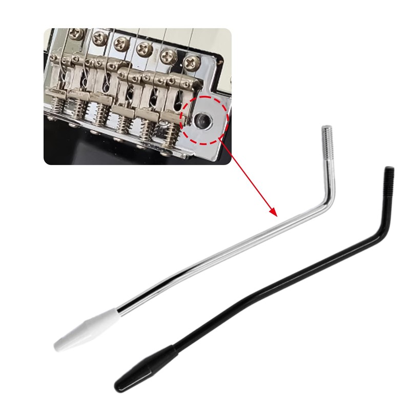 2Pcs Whammy Bar, Guitar Tremolo Arm, Thread Tremolo Arm, Guitar