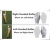 LOVMEAD Men's Golf Gloves for Left Hand with Ball Marker,