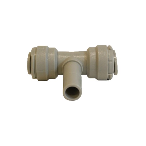 Ozmosis Tube Stem-Branch Tee,Acetal Fitting Durable System Connector, Enhance Plumbing