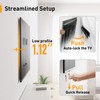 Perlegear Studless TV Wall Mount for Most 24-55 Inch TVs