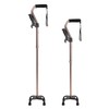SILAIDESI Adjustable Walking Cane for Men & Women – 4-Pronged